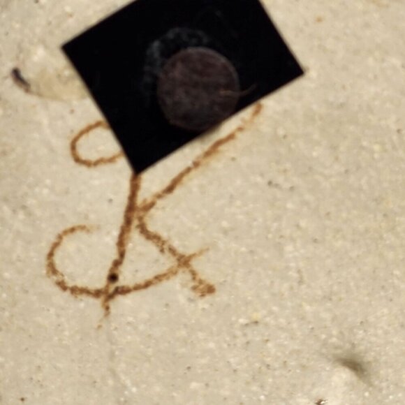 Vintage Wild Rice Blue Pottery Crock Canister Wood with Lid Duck Scene Minnesota - Picture 11 of 11